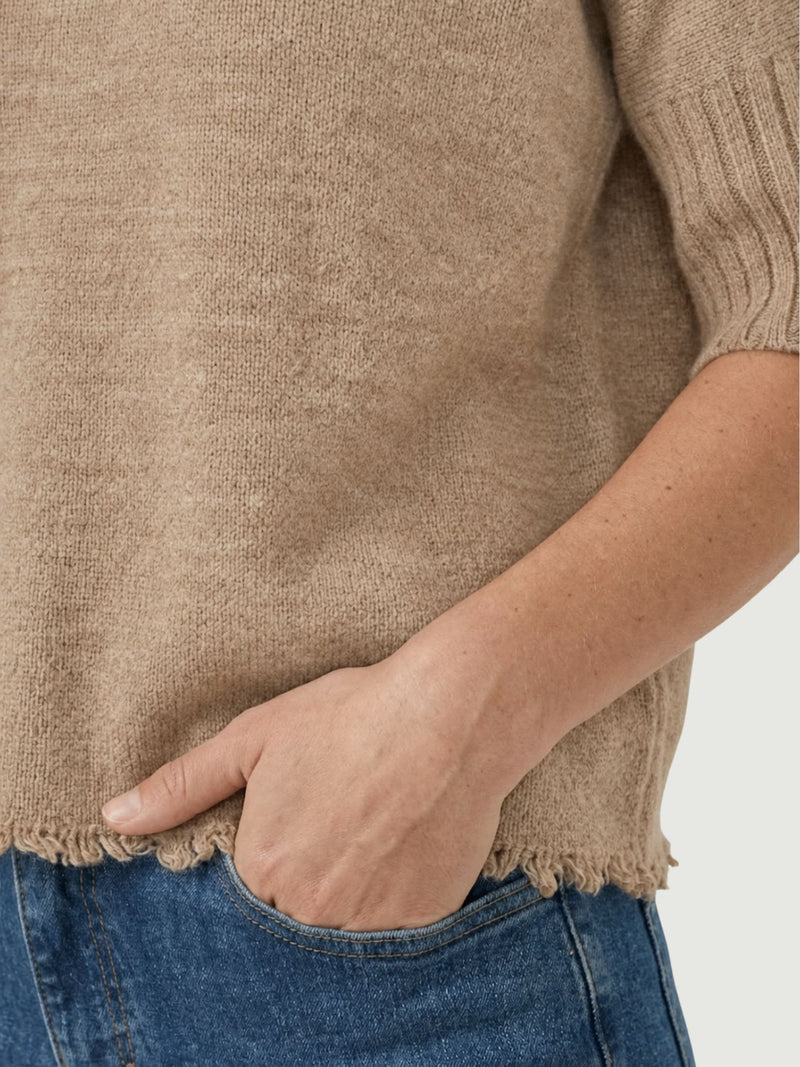 MAGLIA FRA | NOCCIOLA
