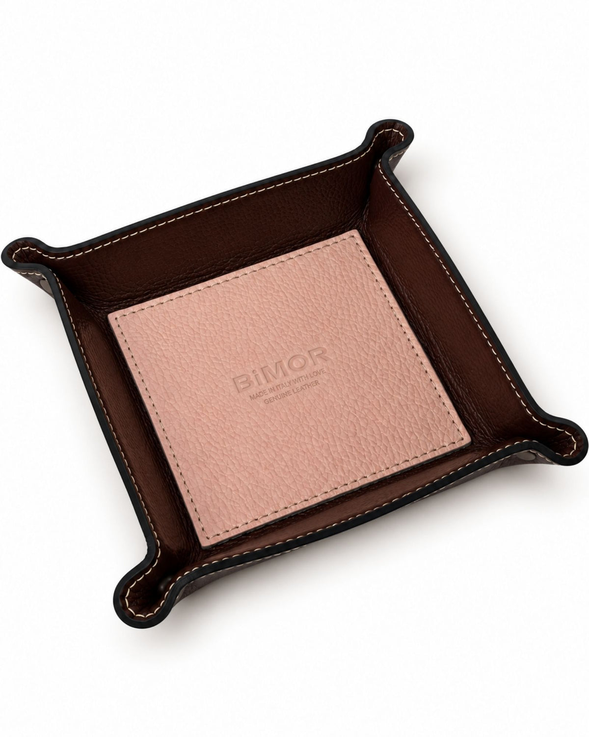 EMPTY POCKETS | DARK CHOCOLATE + BABY PINK