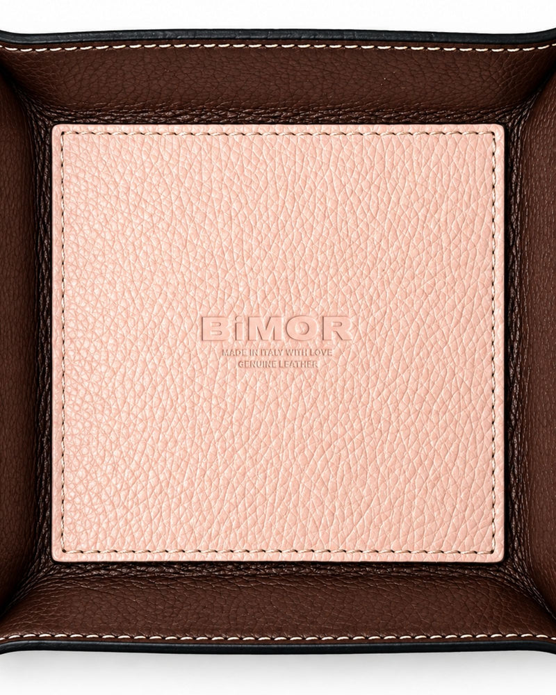 EMPTY POCKETS | DARK CHOCOLATE + BABY PINK