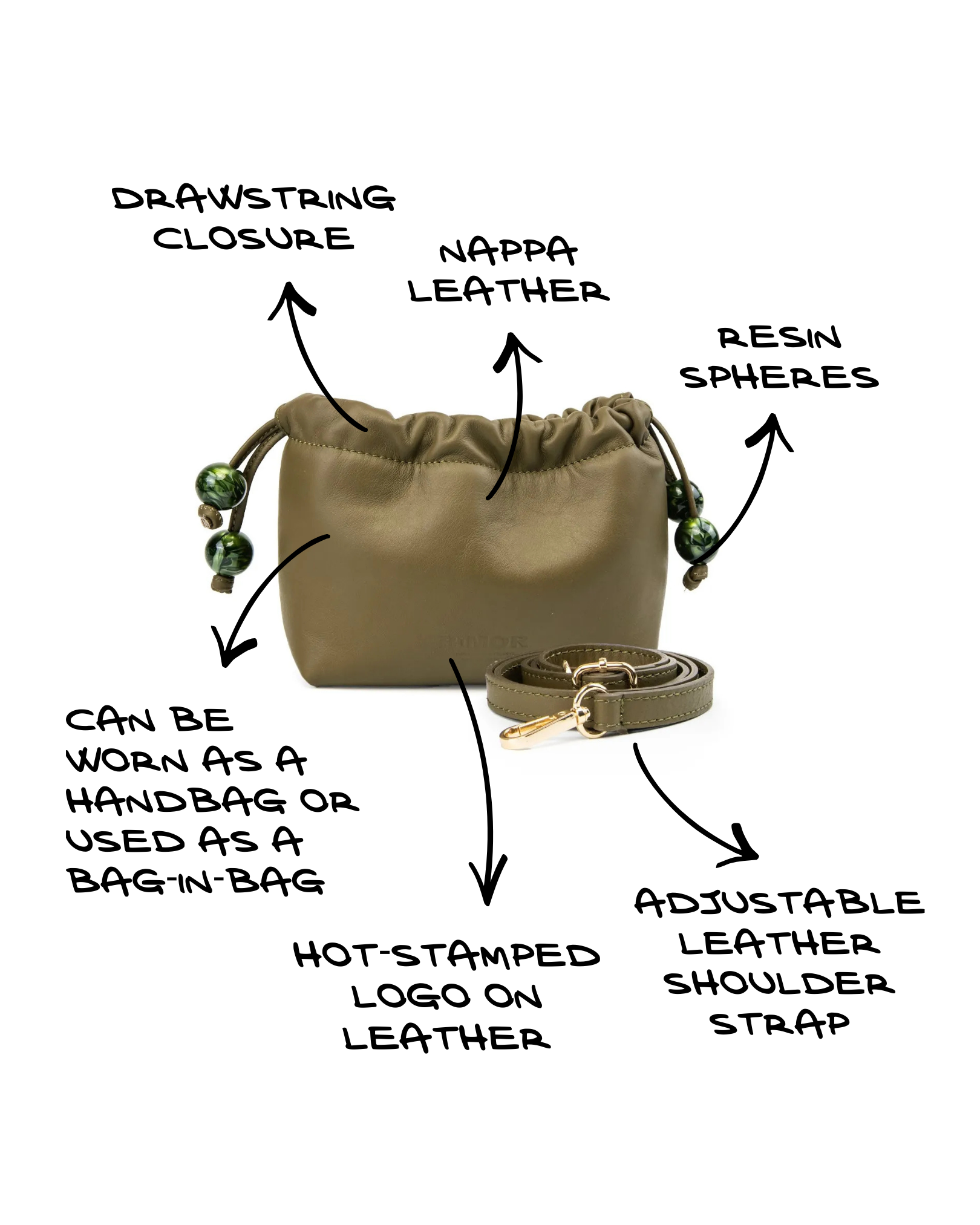 BON BON | MILITARY GREEN