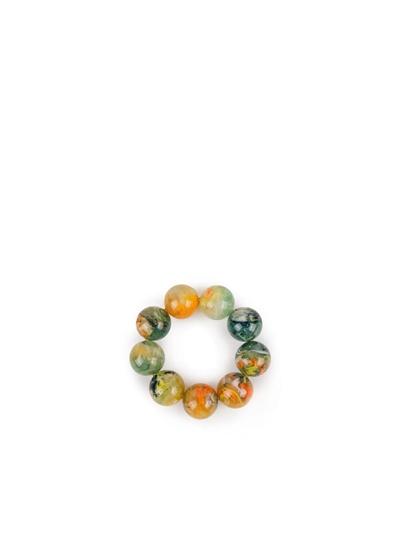 BUBBLE BRACELET | FLUORESCENT LIME