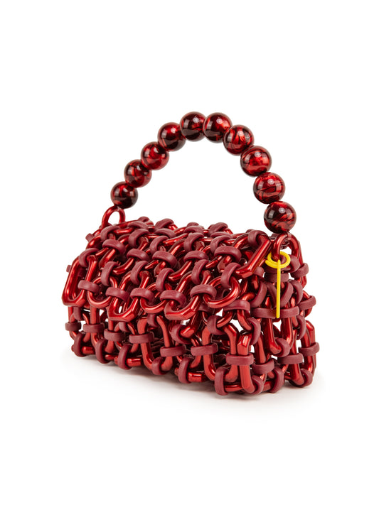 BUBBLE | METALLIC RED