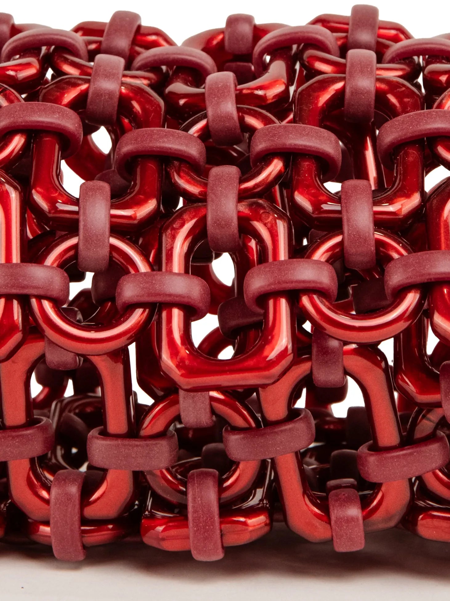 BUBBLE | METALLIC RED