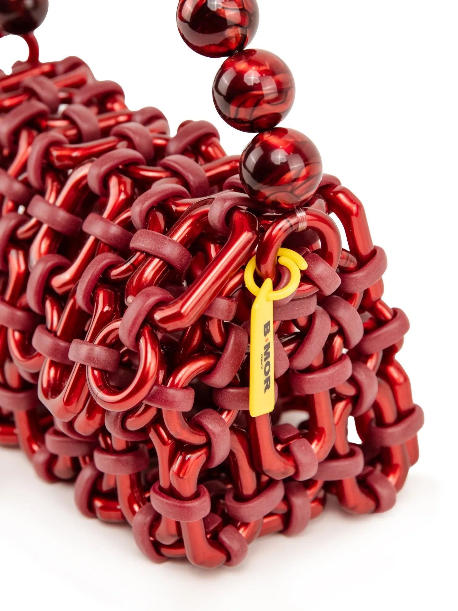 BUBBLE | METALLIC RED