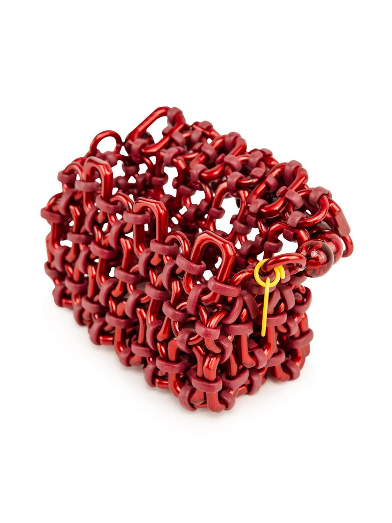 BUBBLE | METALLIC RED