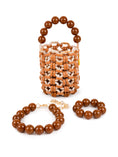 Load image into Gallery viewer, BUBBLE BRACELET | CARAMEL TOFFEE
