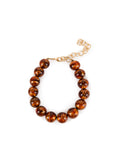 Load image into Gallery viewer, BUBBLE NECKLACE | METALLIC ORANGE
