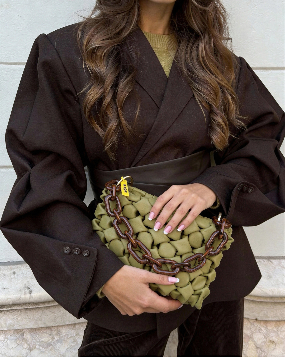 CURLY | PISTACHE GREEN