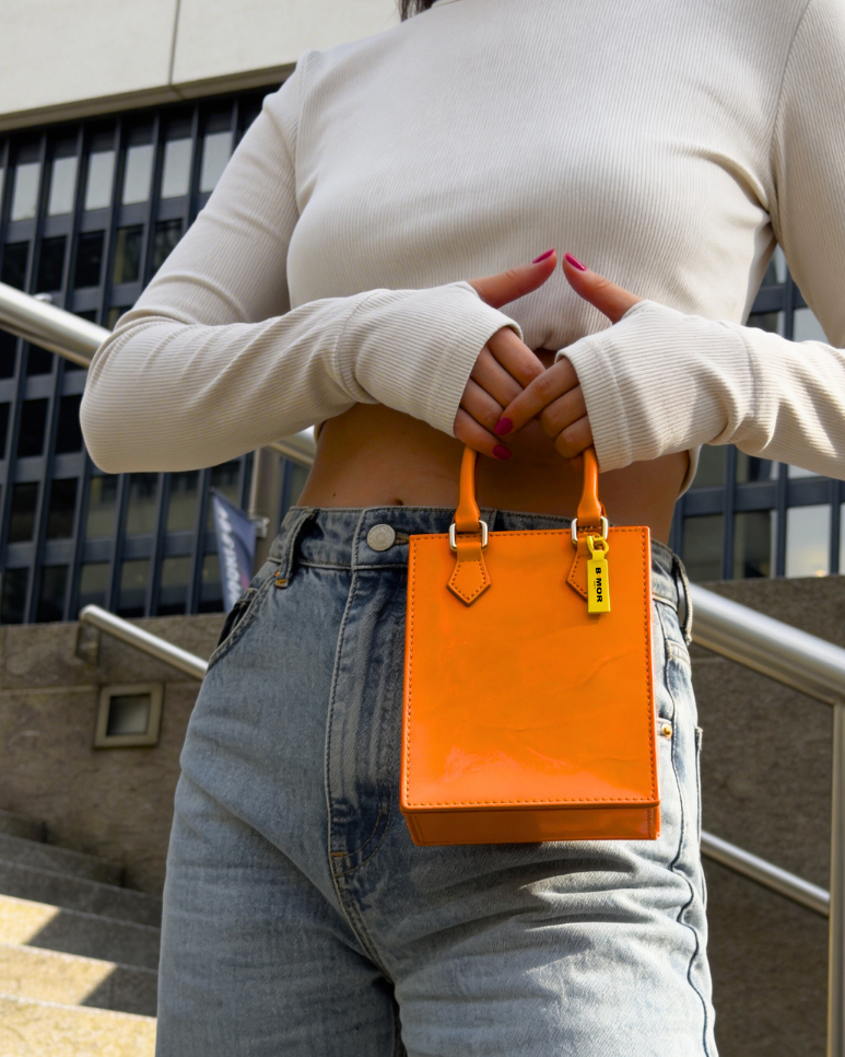 BABY | PATENT ORANGE