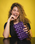 Carica l'immagine nel visualizzatore della galleria, CURLY | PURPLE AUBERGINE
