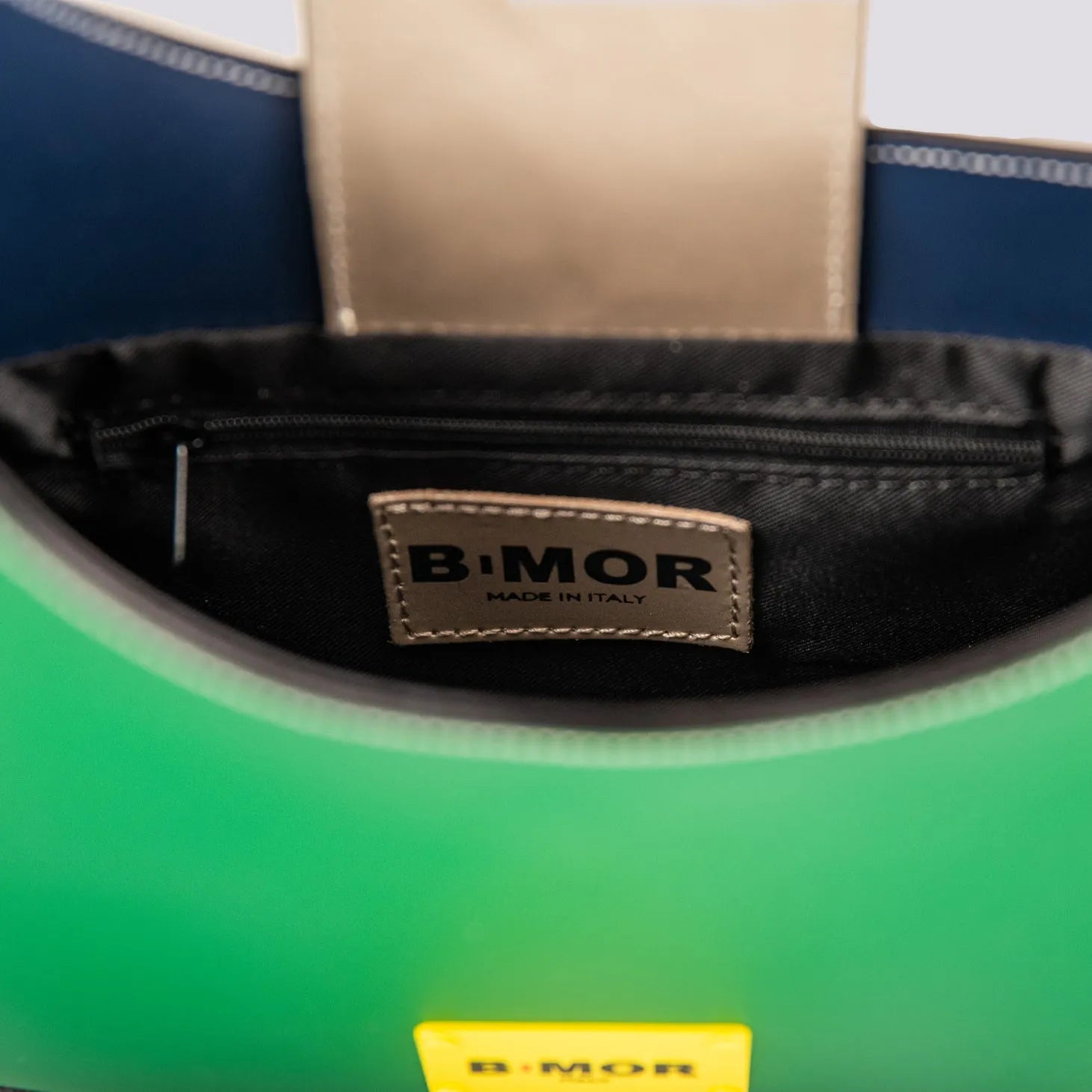 MINI CURVY 3COLOR | EMERALD GREEN + DEEP BLUE