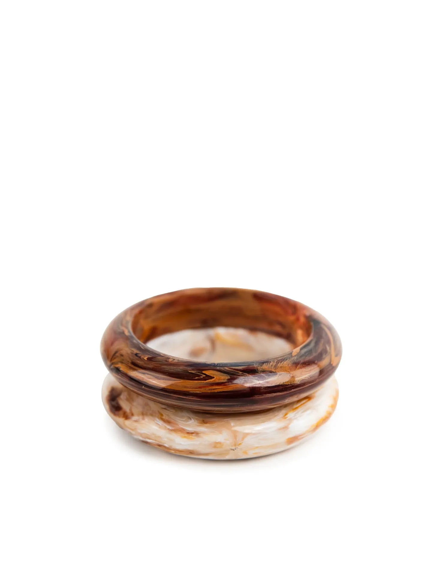 bracciale in resina multicolore sabbia bombato lucido e altri BANGLE