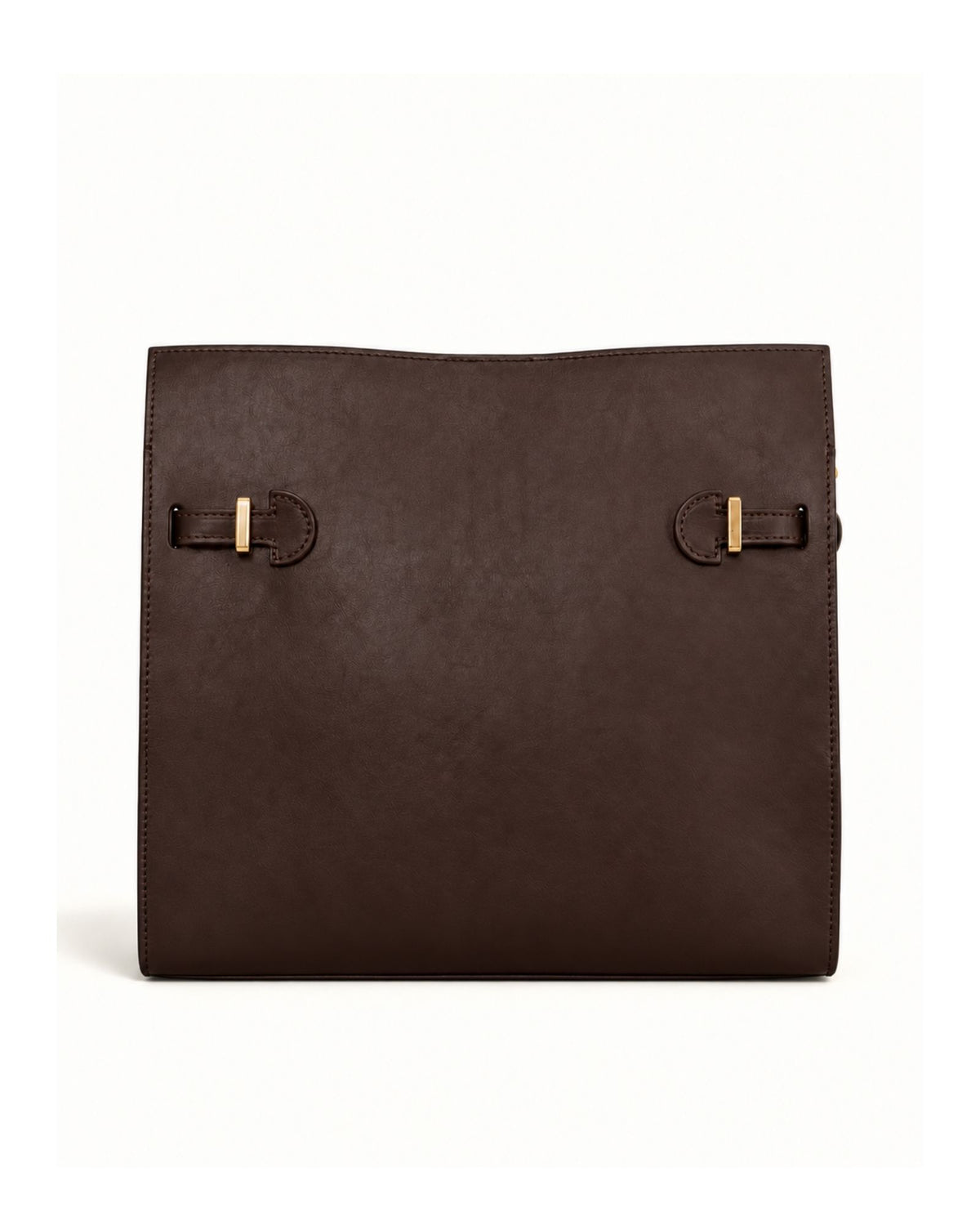 RORY | DARK BROWN - borsa a spalla in pelle di vitello testa di moro