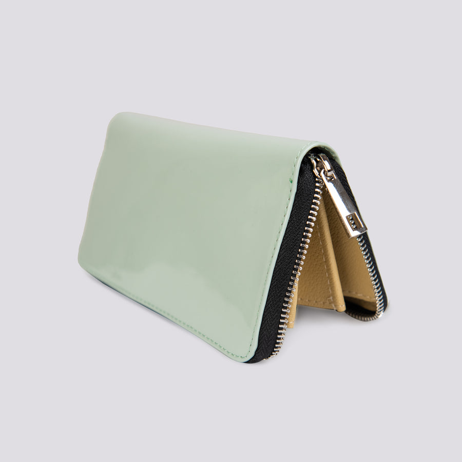 RE-CYCLED WALLET | Green Mint